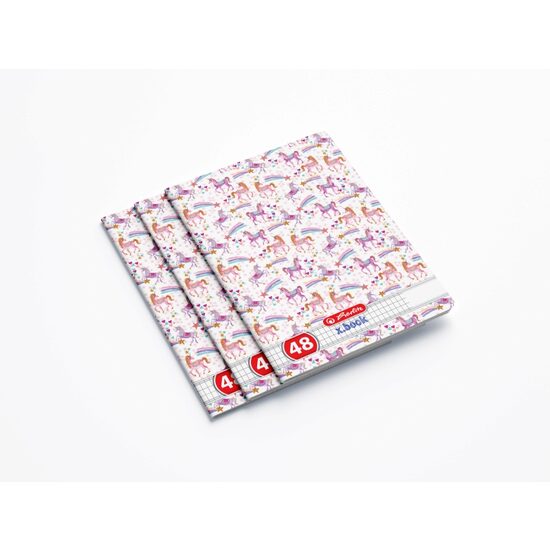 Caiet A5 48 file Patratele Unicorn 9481220