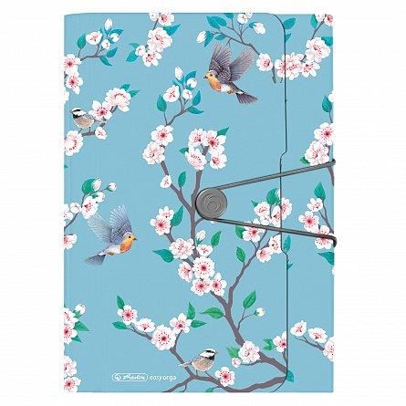 Mapa A4 Documente PP 12 comp Easy.Orga To Go Motiv Ladylike Birds 50021604