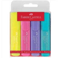 Textmarker Set 4 Pastel 1546 Faber-Castell