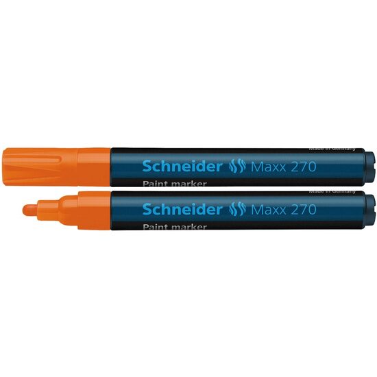 Paint Marker Schneider Maxx 270 portocaliu 1-3 mm