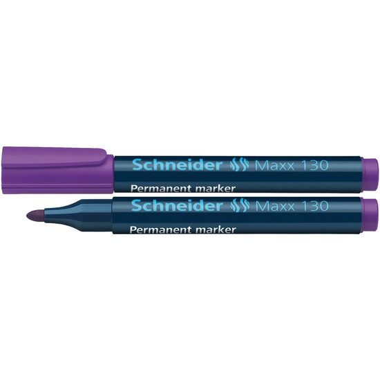 Marker permanent vârf rotund 1-3 mm Schneider 130 mov