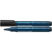 Marker permanent vârf rotund 1-3 mm Schneider 130 negru