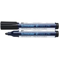 Marker whiteboard + flipchart Schneider Maxx 290 negru