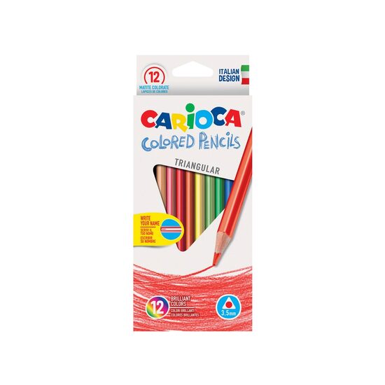 Creioane color triunghiulare Clasic 12/set
