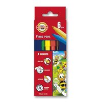 Carioca BEES (Albinute) 6 culori K1002-06