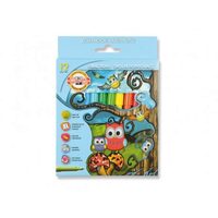 Carioca OWLS (BUFNITE) 12 culori K1012-12