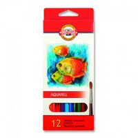 Creioane Color Aquarell PESTI 12 culori K3716-12P