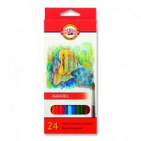 Creioane Color Aquarell PESTI 24 culori K3718-24P