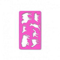 Sablon mic 7 animale salbatice Koh-i-Noor K749 058