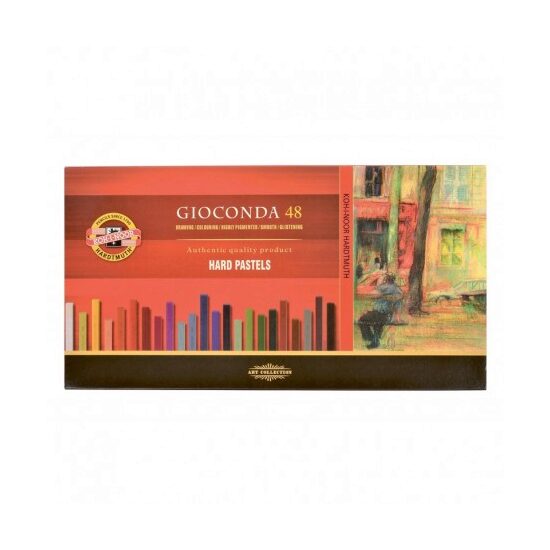 Creta Uleioasa GIOCONDA patrata 48 culori