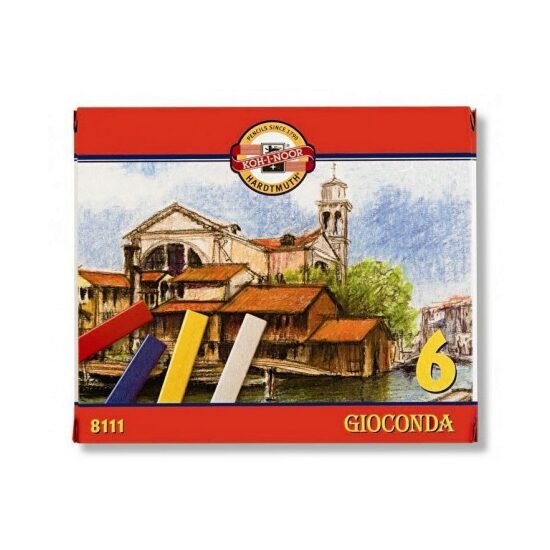 Creta Uleioasa GIOCONDA patrata 6 culori