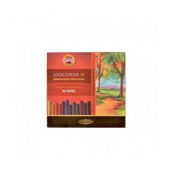Creta Uleioasa GIOCONDA rotunda 24 culori