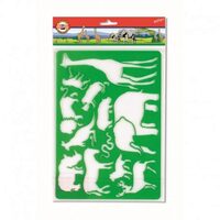 Sablon Mare 12 animale safari K982 001
