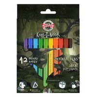 Set carioca Dino 12 culori K1002-12D