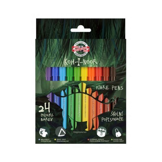 Set carioca Dino 24 culori