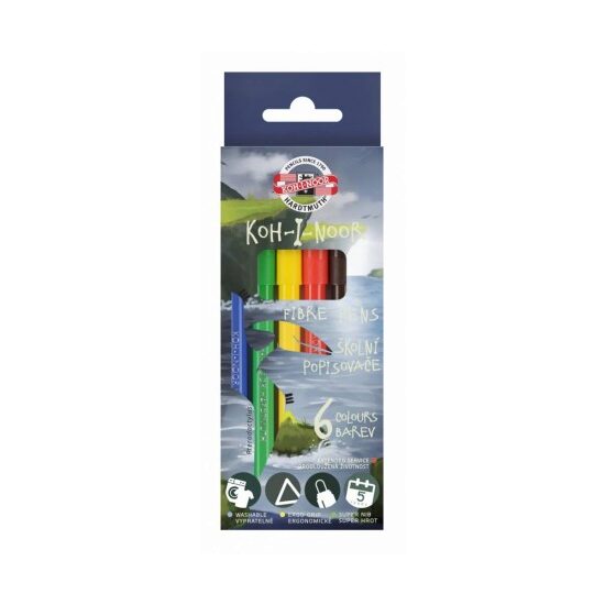 Set carioca Dino 6 culori