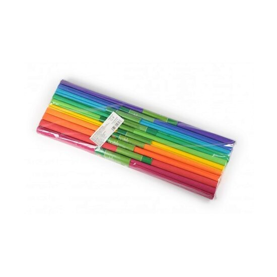 Hartie Creponata   10 culori Curcubeu nr.: 30, 6, 12, 11, 10, 17, 18, 14, 15 si 29