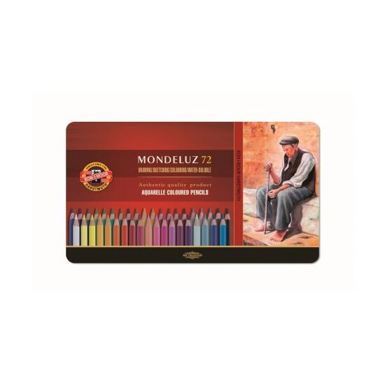 Creioane Aquarell Mondeluz 72 culori