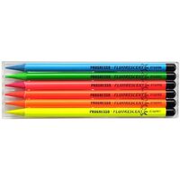Set 6 culori FLUO "Progresso" fara Lemn K8741-06