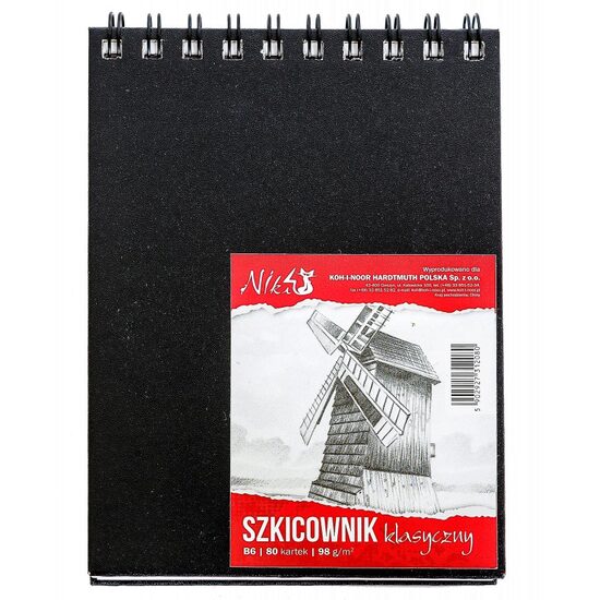 Bloc B6 NIKI SKETCH - 98 g/m2 - 80 coli KINPL-SZB6A