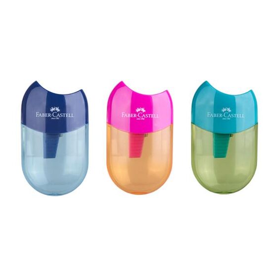 Ascutitoare Plastic Simpla Cu Container Apple Trend 2019 Faber