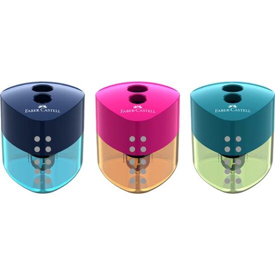 Ascutitoare Plastic Dubla Grip Trend 2019 Faber-Castell