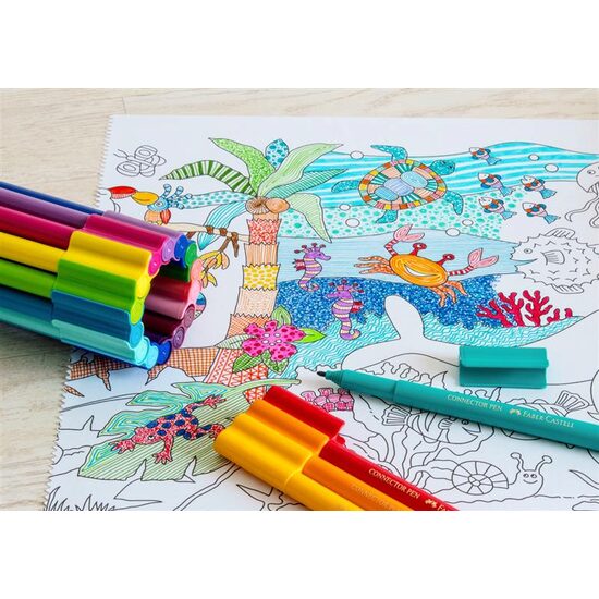 Rola Adeziva 3.2m Motive Pentru Desen Faber-Castell