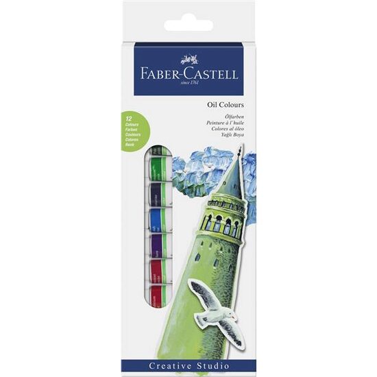 Culori Uleiuri 12 Culori 12ml Faber-Castell