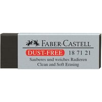 Radiera Creion Dust Free Neagra Faber-Castell