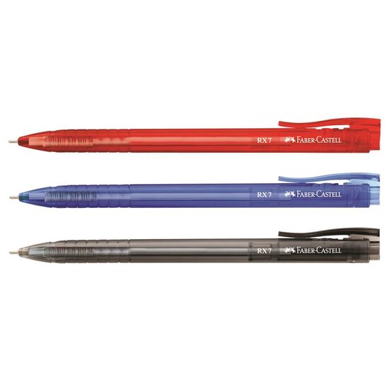 Pix 0.7mm Semi-Gel Cu Mecanism RX7 Faber-Castell Rosu