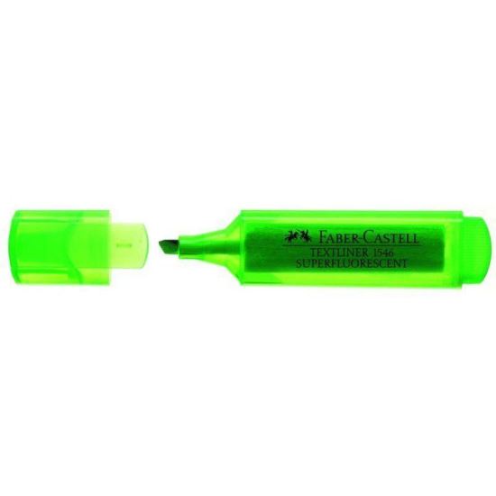 Textmarker Superfluorescent 1546 Faber-Castell Verde