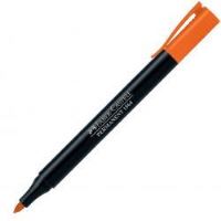 Marker Permanent Slim 1564 Faber-Castell Portocaliu