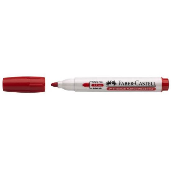Marker Whiteboard Winner 152 Faber-Castell Rosu