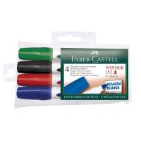 Marker Whiteboard Winner 152 Faber-Castell 4 culori