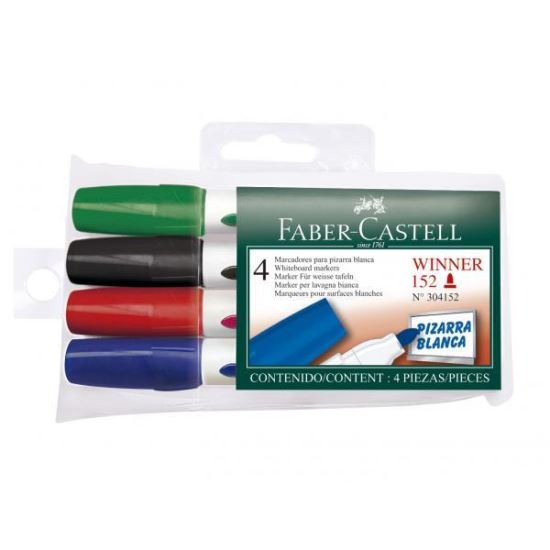Marker Whiteboard Winner 152 Faber-Castell 4 culori