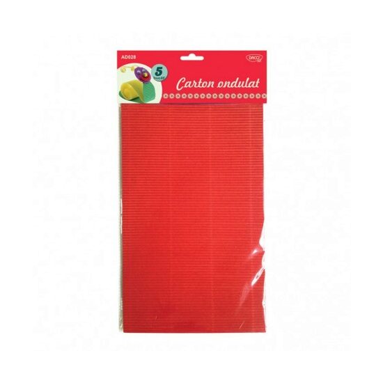 Carton Ondulat  A4  5 coli 5 culori AD028