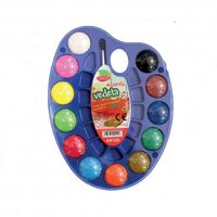 Acuarele paleta 12 culori Vedeta  AR125