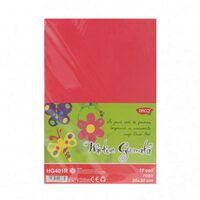 Hartie Gumata HG401R 20X30  cm 10 coli Rosu