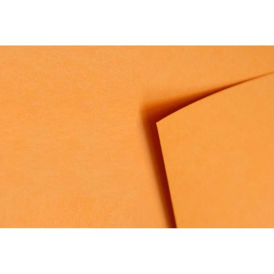 Carton color 70x100cm 270g portocaliu 10 Coli  