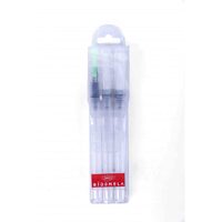 Set 3 pensule plate cu rezervor PN603D