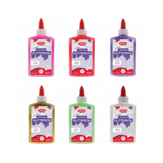 Lipici Glitter 147ml Glittericiu   LG147
