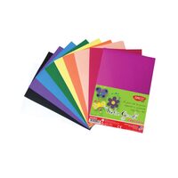 Hartie Gumata Embosata 20X30  cm 10 Coli 10 Cul.   HG403