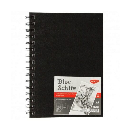 Bloc A5 Schite 100gr 80 File   BD510